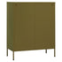 Lady Jillian -  Storage Cabinet Olive Green 80x35x101,5 cm Steel - Model 4